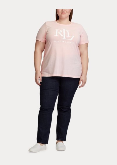 Ralph Lauren Pink Pony LRL Jersey T Shirt Dame Danmark (BZWPJ3816)